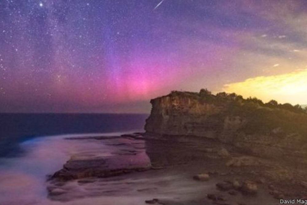 Avustralyalı Fotoğrafçılar Güney Işıkları'nı Yakaladı