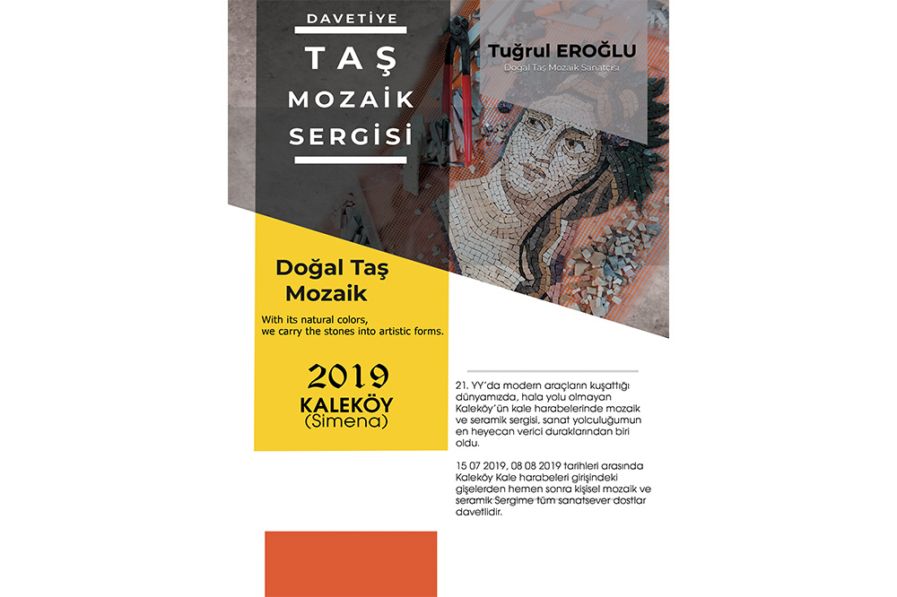 Mozaik ve Seramik Sergisi Kaleköy’de