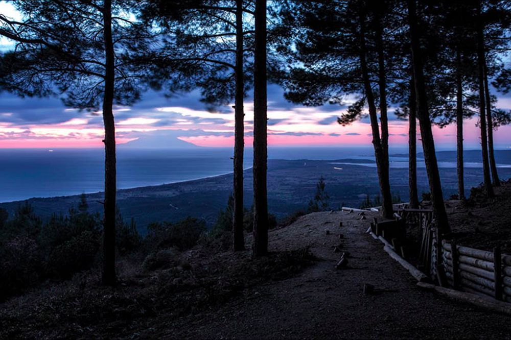 Suvla Körfezine Bakan Tepeler