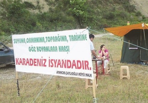 Taşocağına Karşı Direniş Başlattılar