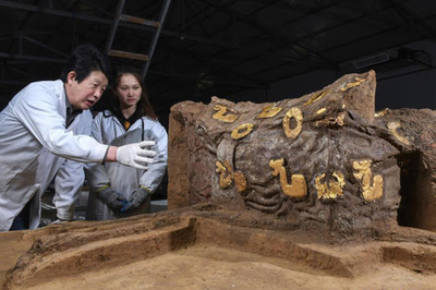 Çin’de 2500 Yıllık Araba Kalıntısı Bulundu