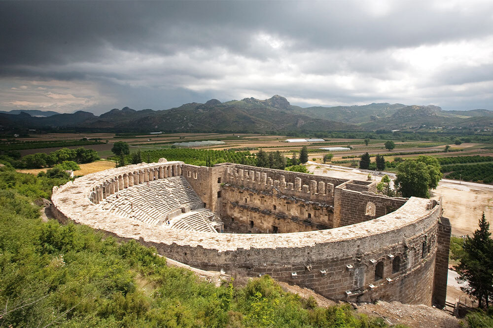 Aspendos&rsquo;un Yeni Nehir Tanrısı Mozaiği 4